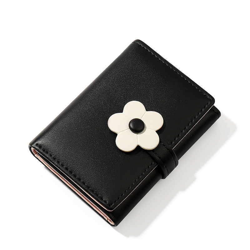 Cute Flower Coin Purse Wallet