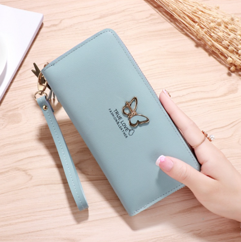 Women's Long Zip Wallet and Coin Purse