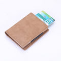 Automatic Card and Coin Purse Wallet