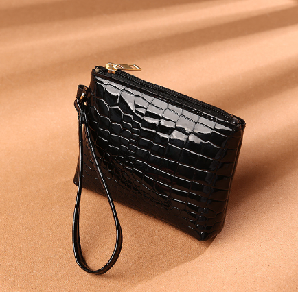 Solid Color PU Clutch Purse Bag
