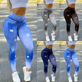 Plus Size Sexy Sports Denim Leggings