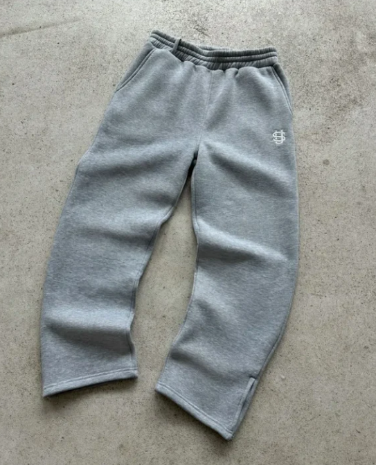 Stretch Zipper Sweatpants