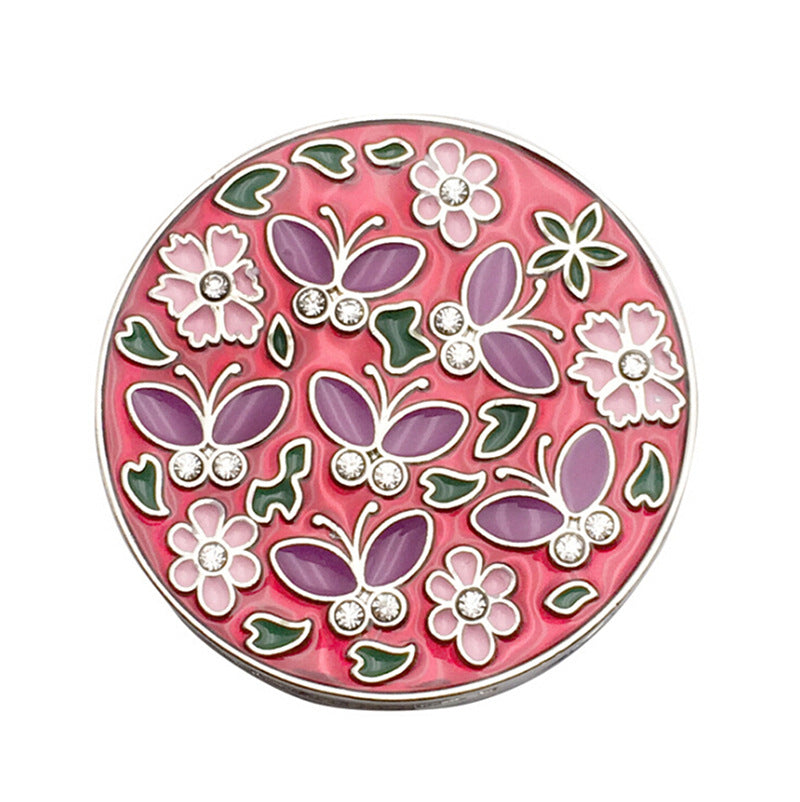 Portable Round Inner Folding Purse Hook for Fashion