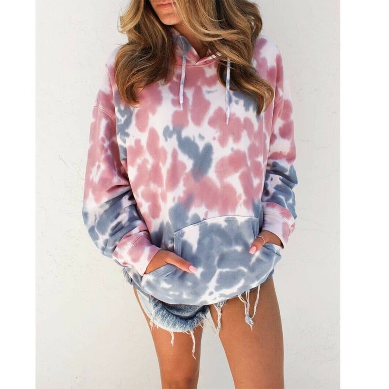 Sexy Printed Long Sleeve Hoodie
