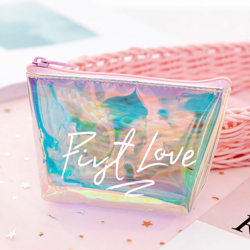 Colorful Laser-Cut Coin Purse