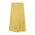 French lazy style versatile flowing long skirt