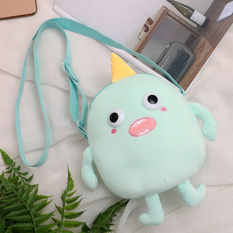 Baby Cartoon Crossbody Toy Bag and Coin Purse