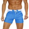 Men's Sexy Boxer Swim Shorts