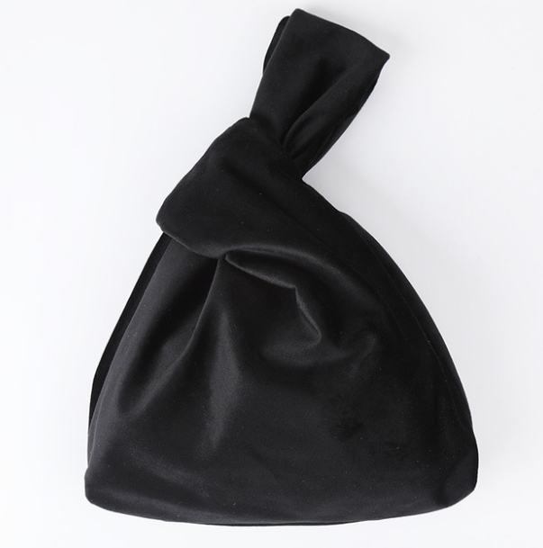 Vintage Velvet Wristlet Handbag (Small Purse)