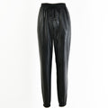 PU Sexy Skinny Pants with Straps