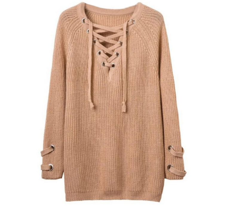 Mid-Length Sexy Sweater