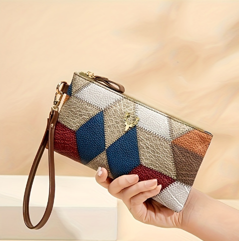 Large Capacity High-end Leather Purse for Girls