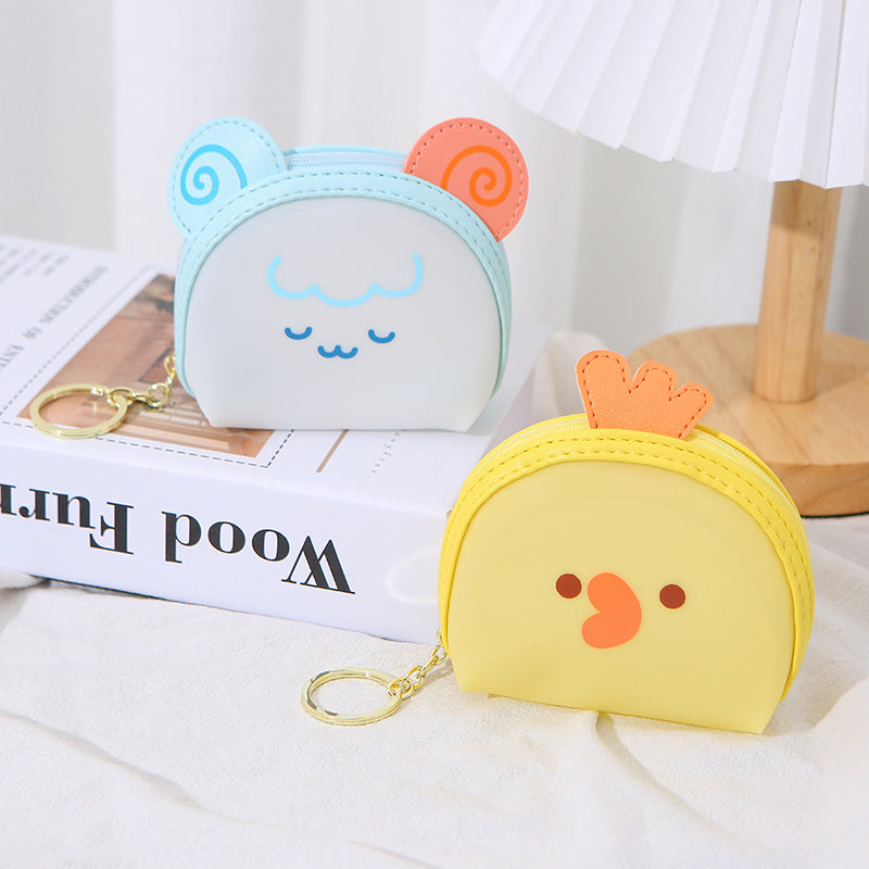 Cute Cartoon Animal Jelly Coin Purse