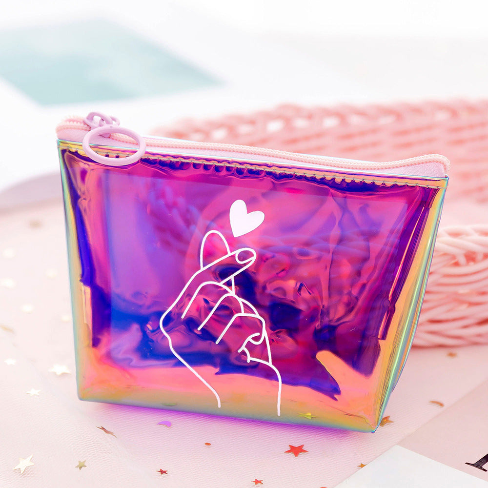 Colorful Laser-Cut Coin Purse