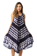 Riviera Sun 21802-NVY-XL Dress Dresses for Women Navy/White