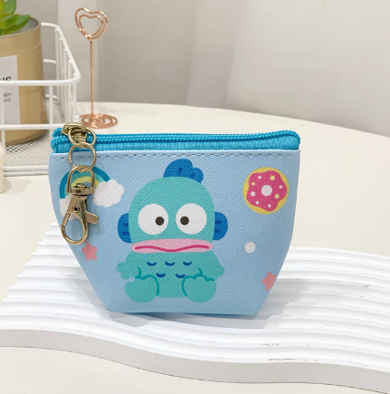 Mini Fruit Cat Coin Purse and Keychain Combo