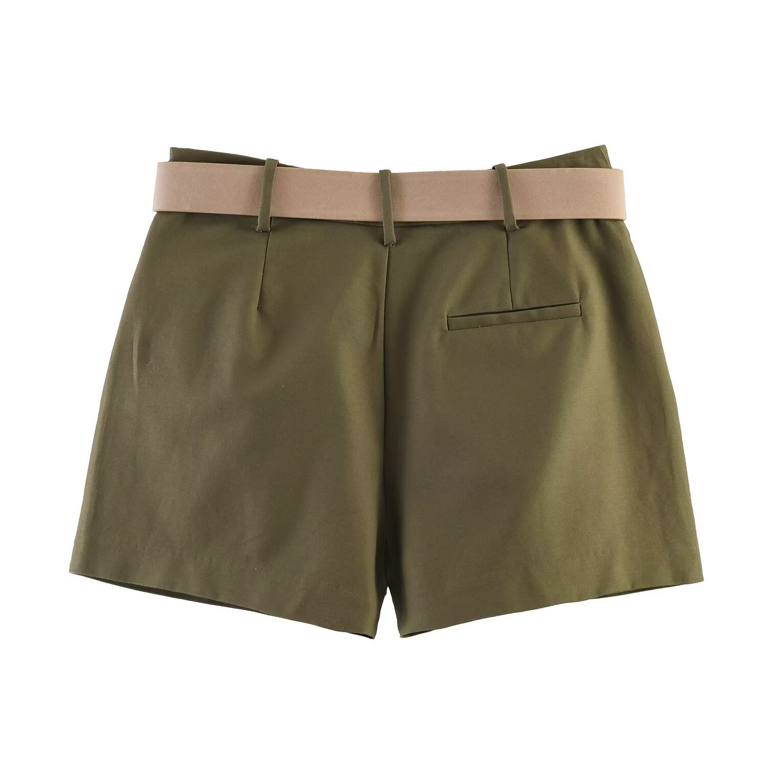 Commuting style with belt skirt and pants