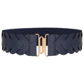 JASGOOD Womens Wide Elastic Belt Vintage Stretchy Belt for Dresses Braided Waist Belt