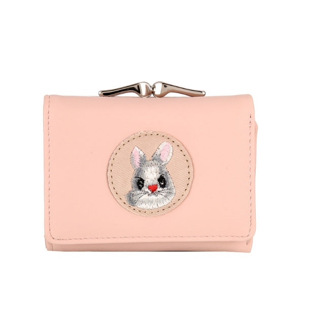 Cute Solid Color Coin Purse for Short Women