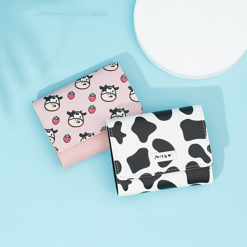 Multi-Card Short Change Purse for Ladies