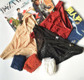 Men's Mesh Trunks - Sexy Triangle Underwear