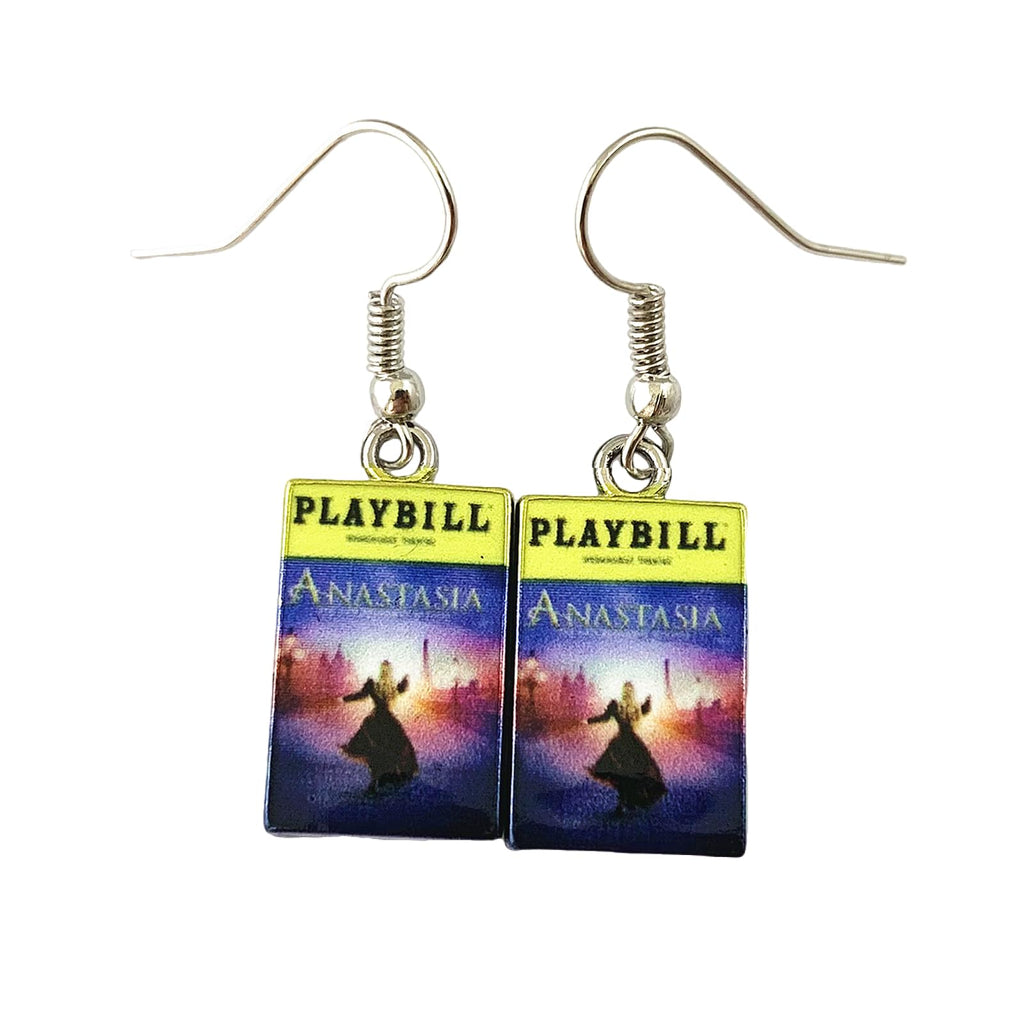 Broadway Musical Earrings Metal Cartoon Cosplay Earrings Gifts for Woman (10)