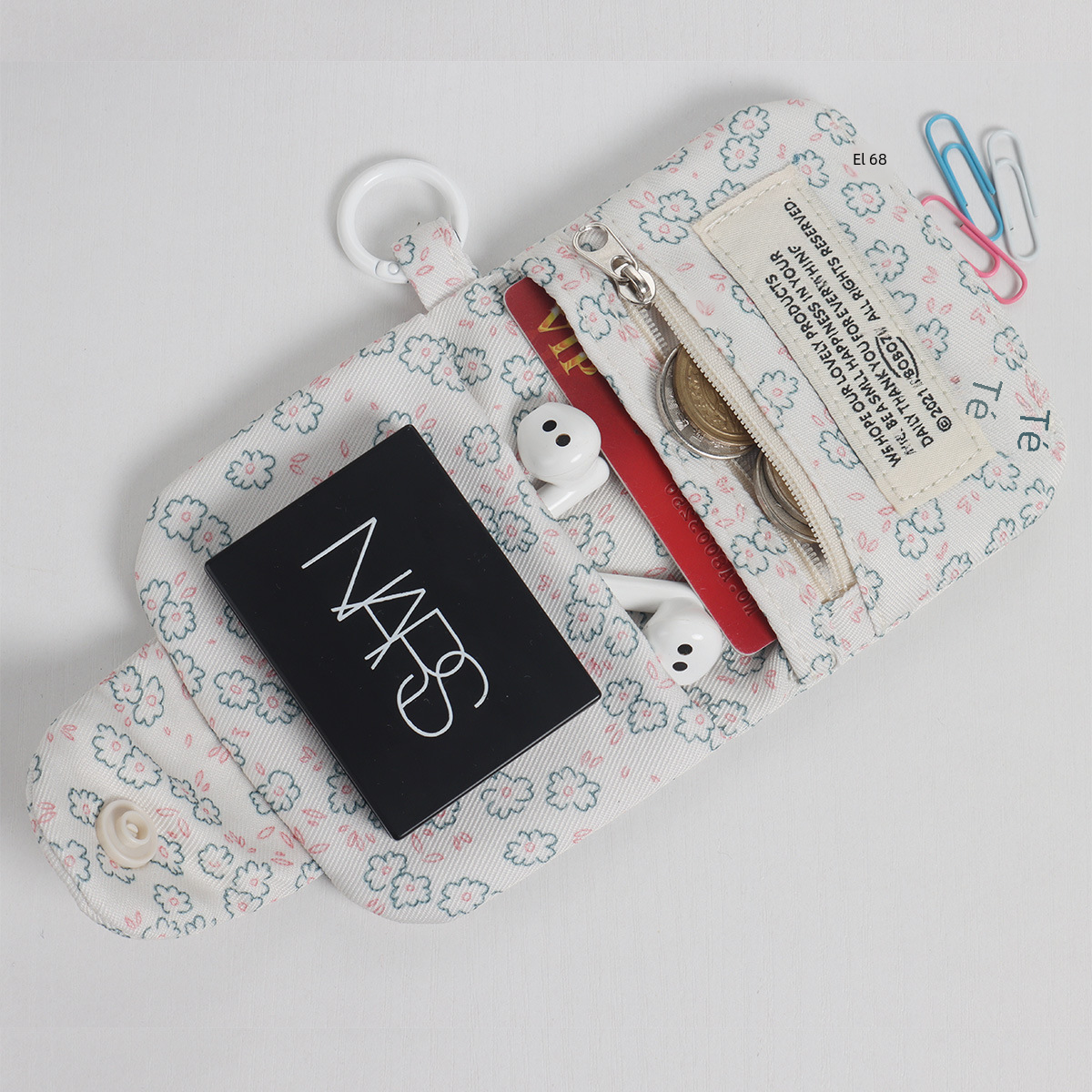 Cute Canvas Coin Purse for Students (Everyday Use)