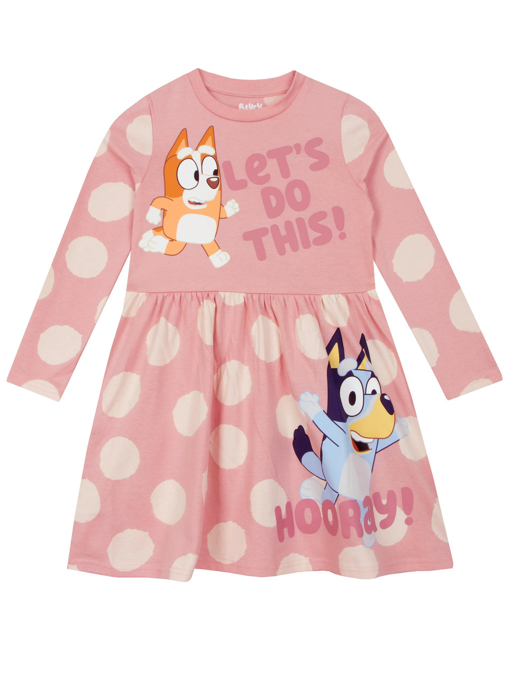 Bluey Dress Girls | Winter Dresses for Girls | Bingo Dress for Girls | Pink 3T