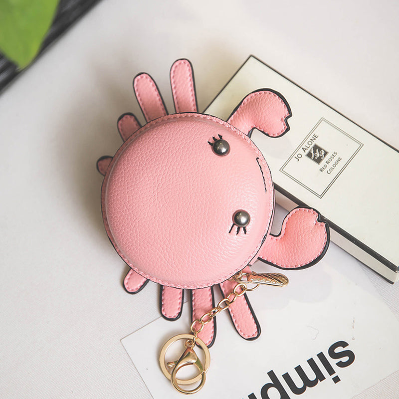 Trendy Crab Coin Purse - Cute Children's Wallet
