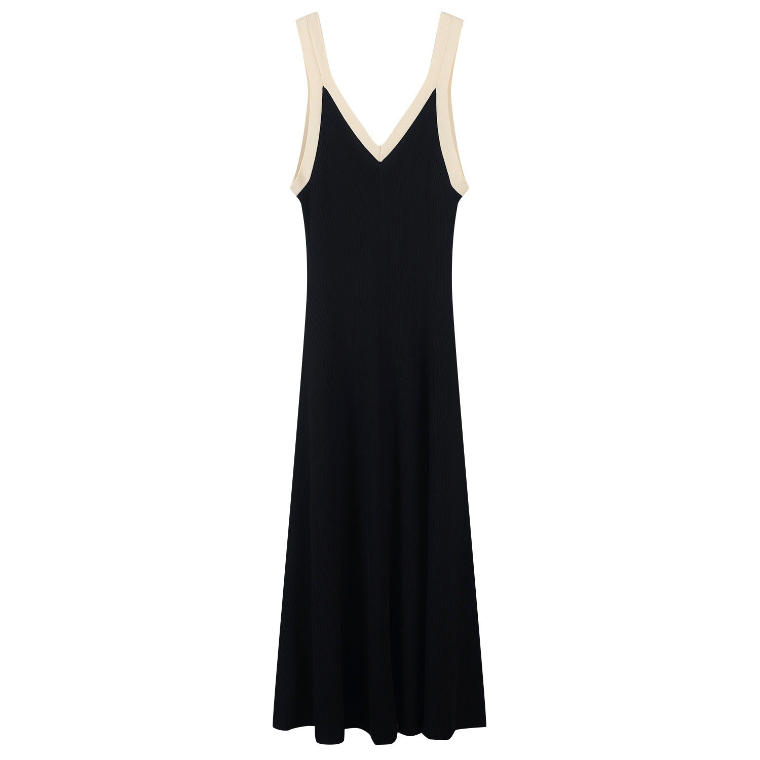 Sexy Sling Sleeveless Dresses Knitted Long Dress Women