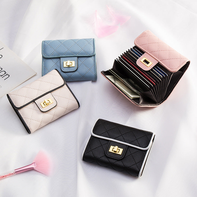 Mini Ringer Card Clip Coin Purse