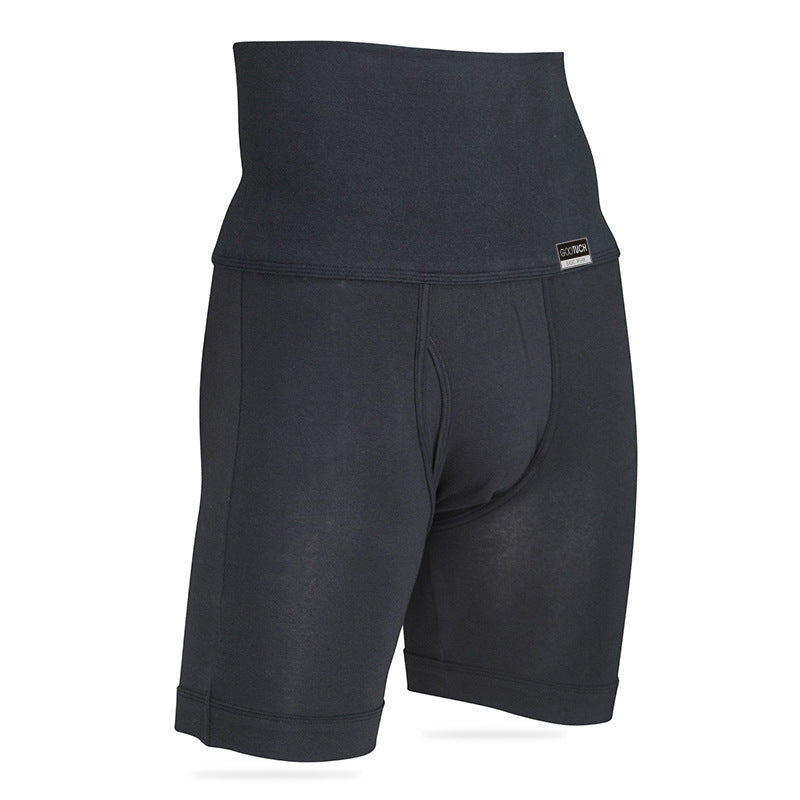 High-Waisted Men's Sexy Boxer Shorts