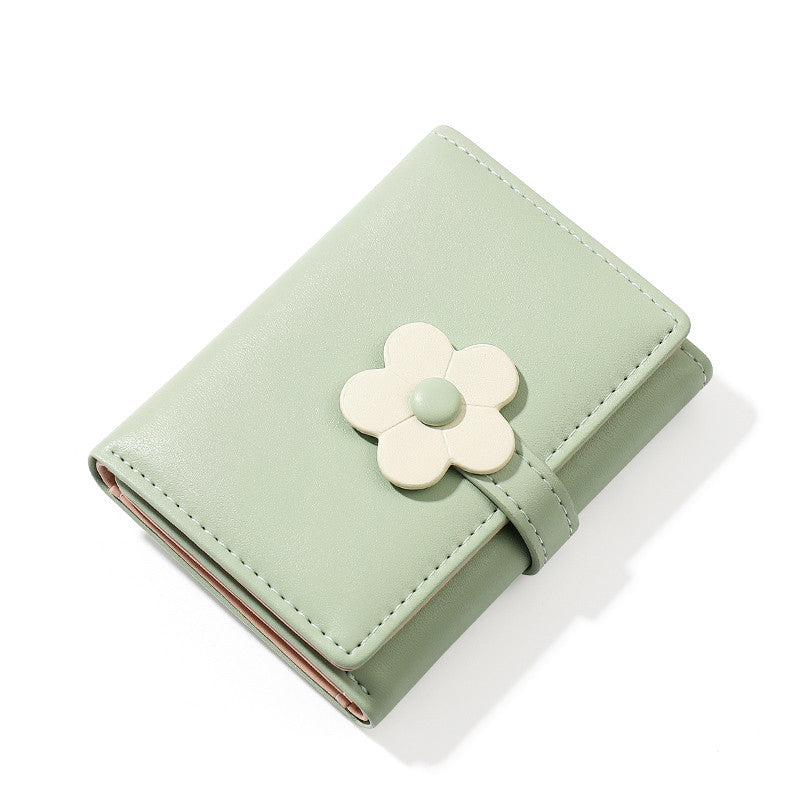 Cute Flower Coin Purse Wallet