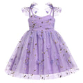 Baby Girls Special Occasion Dresses: Infant Flower Princess Tutu Tulle Floral Wedding Dress Graduation Pageant Formal Fancy Prom Princess Dresses for Baby&Toddler Summer Outfit Lavender 12-18 Months