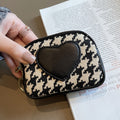 Exquisite Women's Small Canvas Zipper Coin Purse