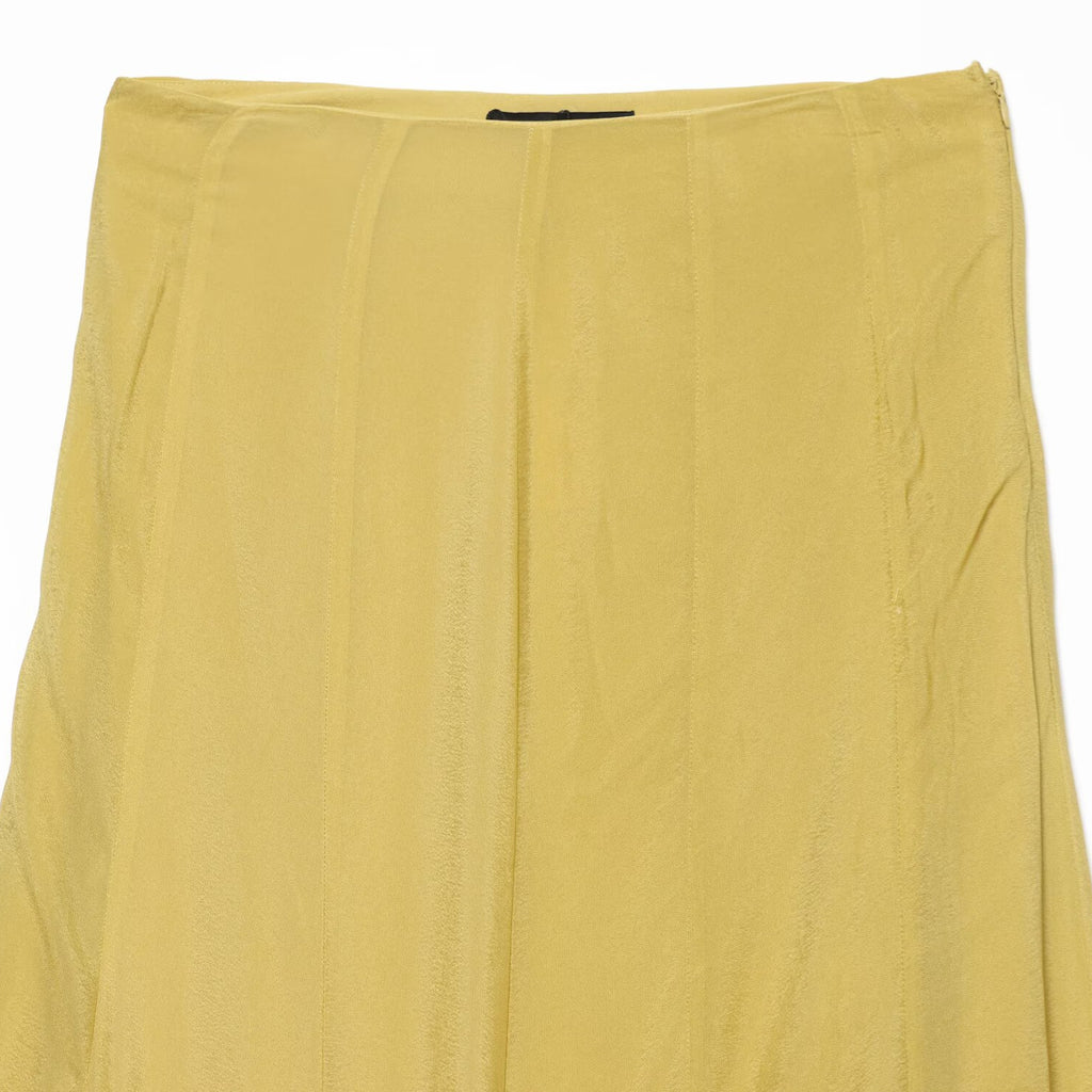 French lazy style versatile flowing long skirt