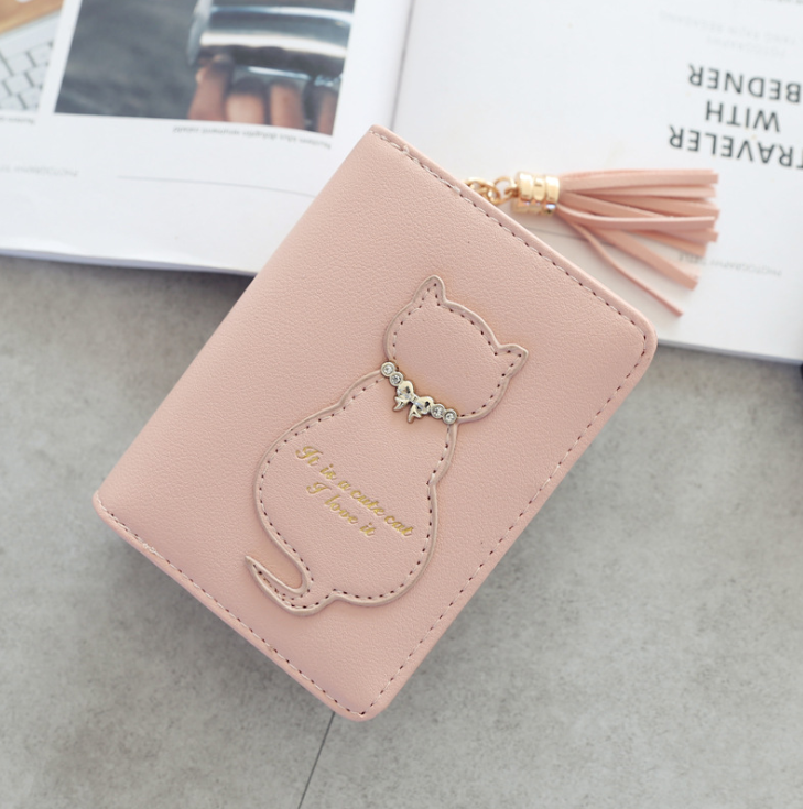 Cat Bag, Tassel Wallet, Coin Purse