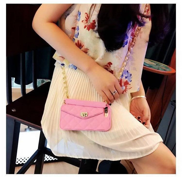 Crossbody Silicone Phone Case with Coin Purse