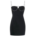 Rhinestone Sling Sexy Slimming Bandage Dress