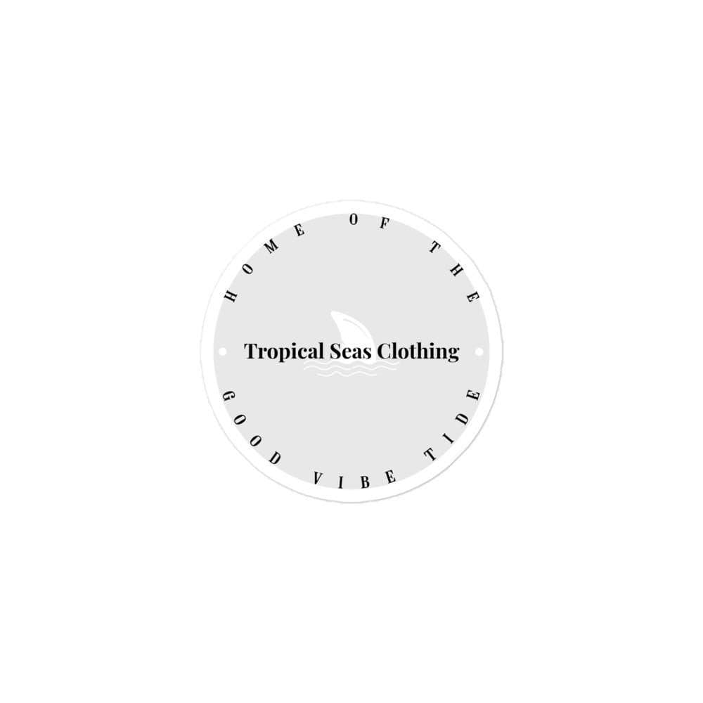 New Tropical Seas Logo stickers