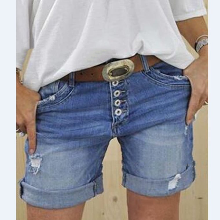 Ripped Sexy Denim Shorts for Women