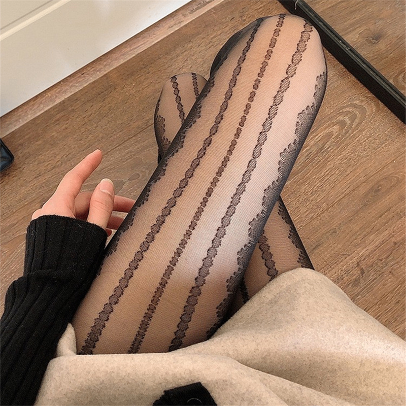 Fashion Sexy Women's Black Sheer Pantyhose