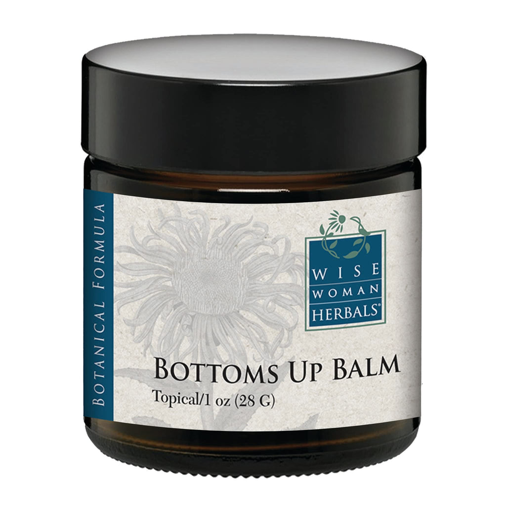 Wise Woman Herbals – Bottoms Up Balm – 1 Oz – Soothing Balm For Smooth Skin
