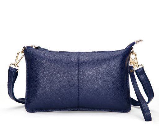 Leather Women's Crossbody Bag and Clutch Purse
