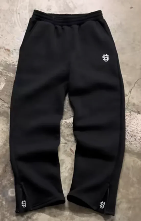 Stretch Zipper Sweatpants