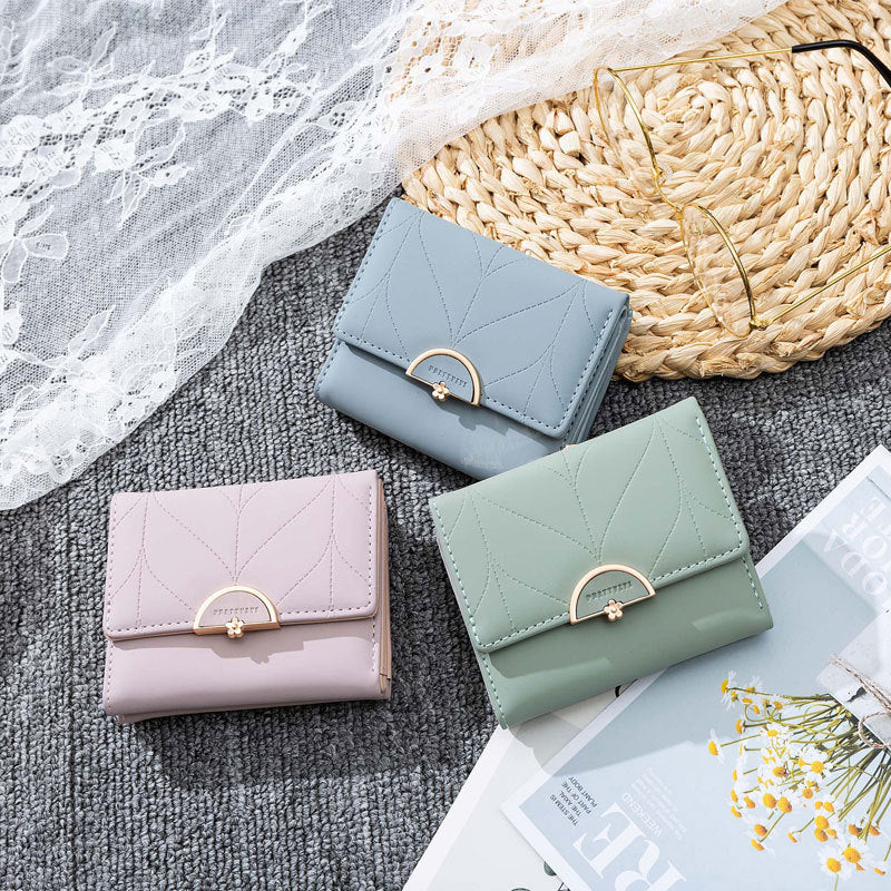 Women's Multifunctional Three-fold Printed Purse