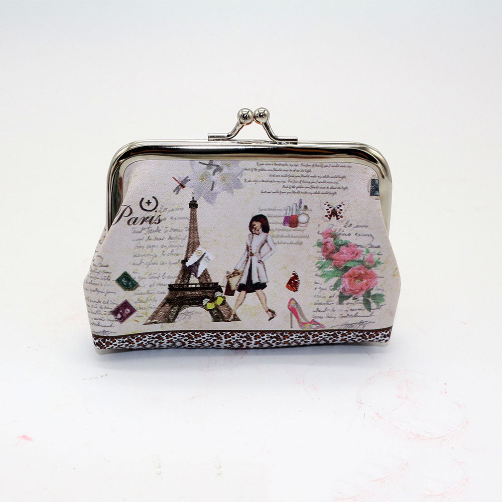 Cute Digital Printed Coin Purse for Ladies