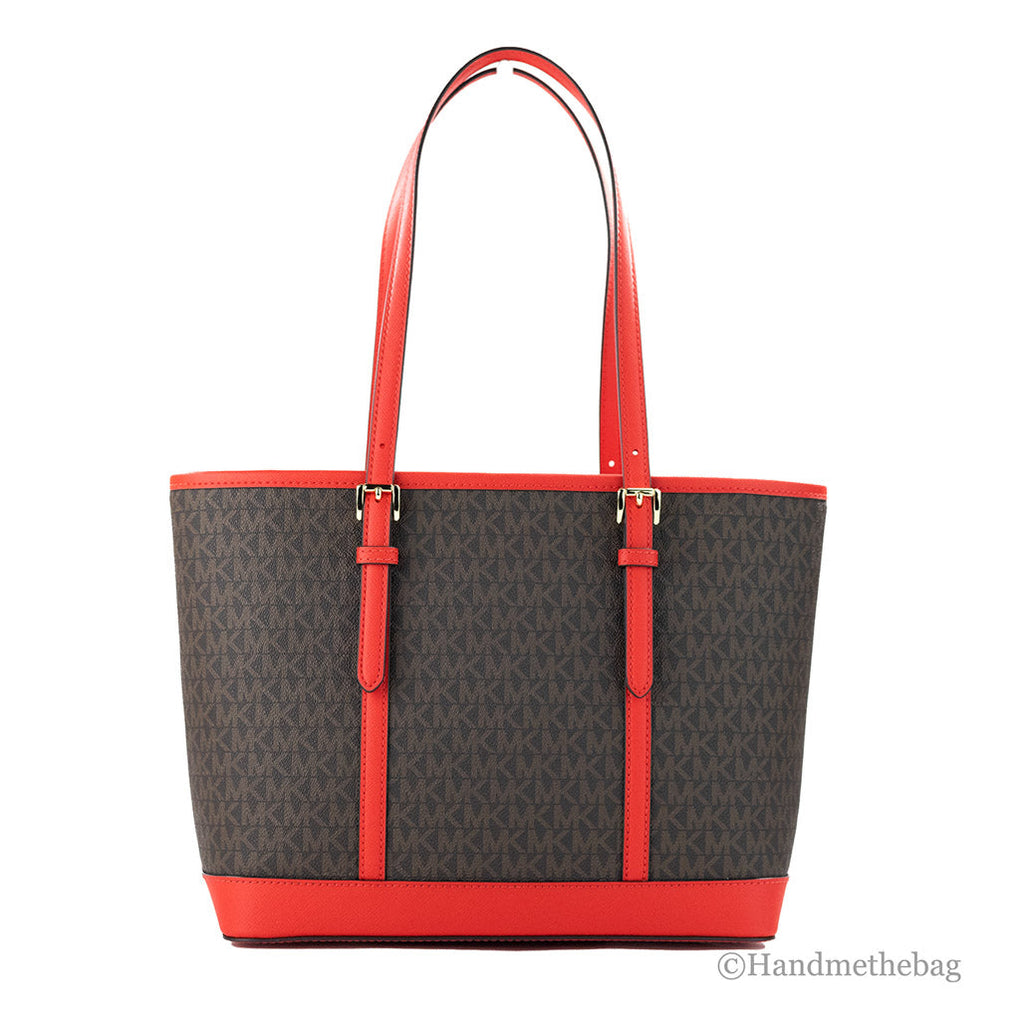 Michael Kors Jet Set Sangria Shoulder Tote Purse