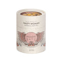 Nasty Woman Botanical Bath Tea | Herbal Bath Soak for Power & Courage w/Saffron Damiana & Sunflower. Organic & Natural Body Care. for Every Woman who Needs Support. Loose Leaf Flowers 8 fl oz