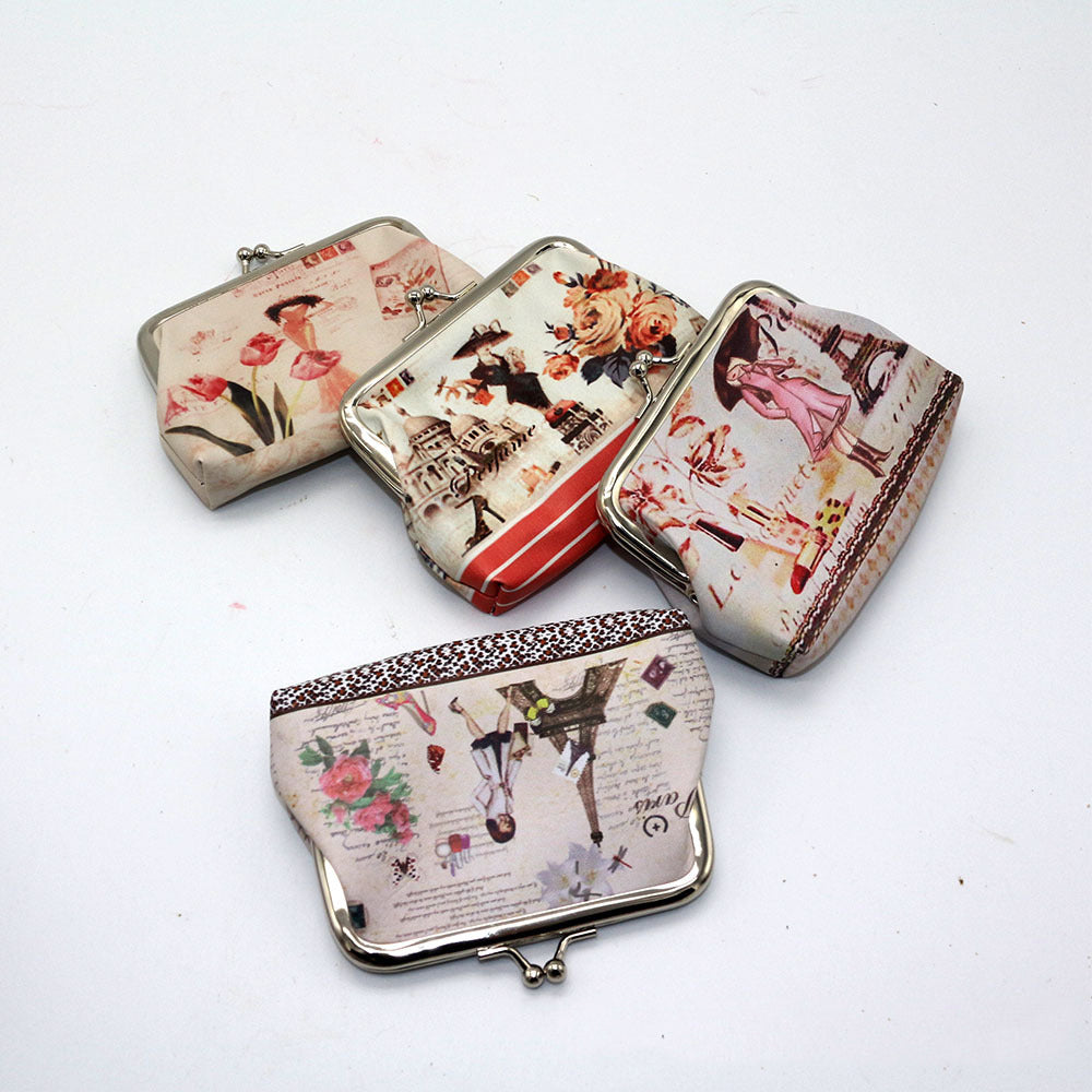 Cute Digital Printed Coin Purse for Ladies